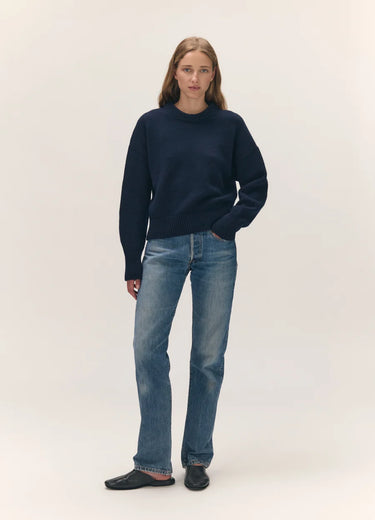 Sora Crewneck in Navy