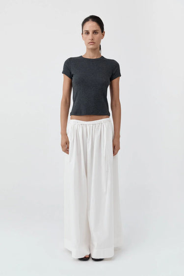 Organic Cotton Baby Tee | Charcoal Melange