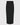 Raw Edge Column Maxi Skirt | Black