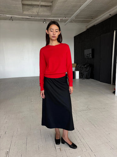 Wool Skirt | Black