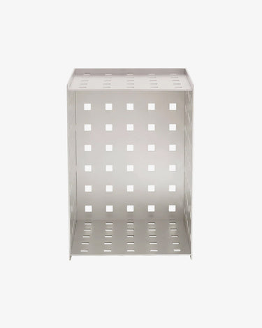 Rivet Box Table | Perforated Aluminium