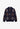 Ava Argyle Cardigan in Navy/Brown