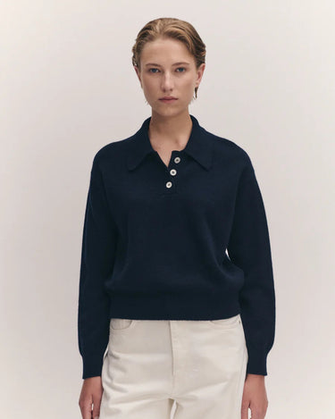 Edie Polo Shirt | Navy
