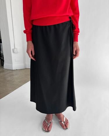 Wool Skirt | Black
