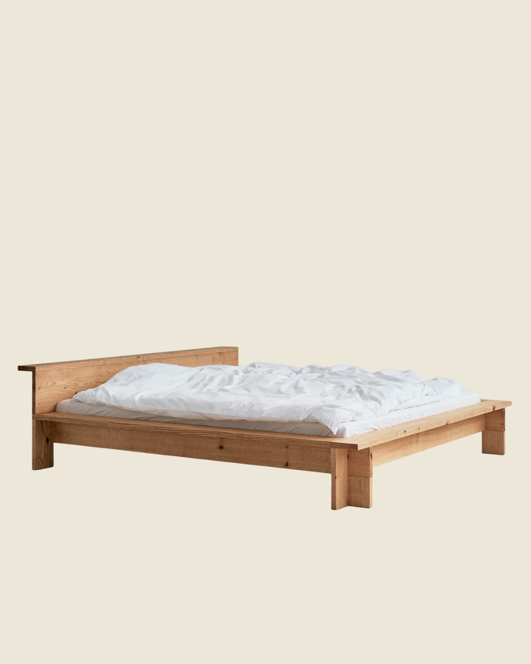 RYE Sleep Hem Bed Frame | Oiled Red Oak | RAASTED