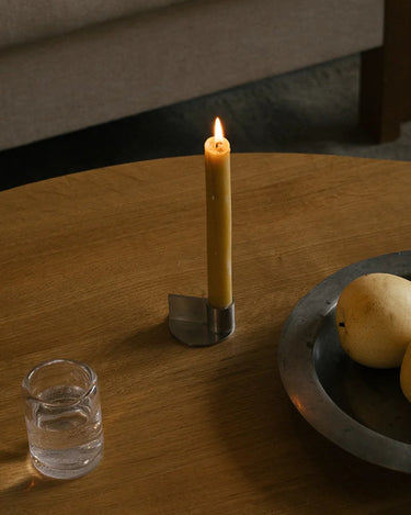 Fundament Candle Holder | Stainless Steel | Form 1