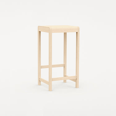 Køb Frama Stool 01 Natural Wood H76 online her | RAASTED