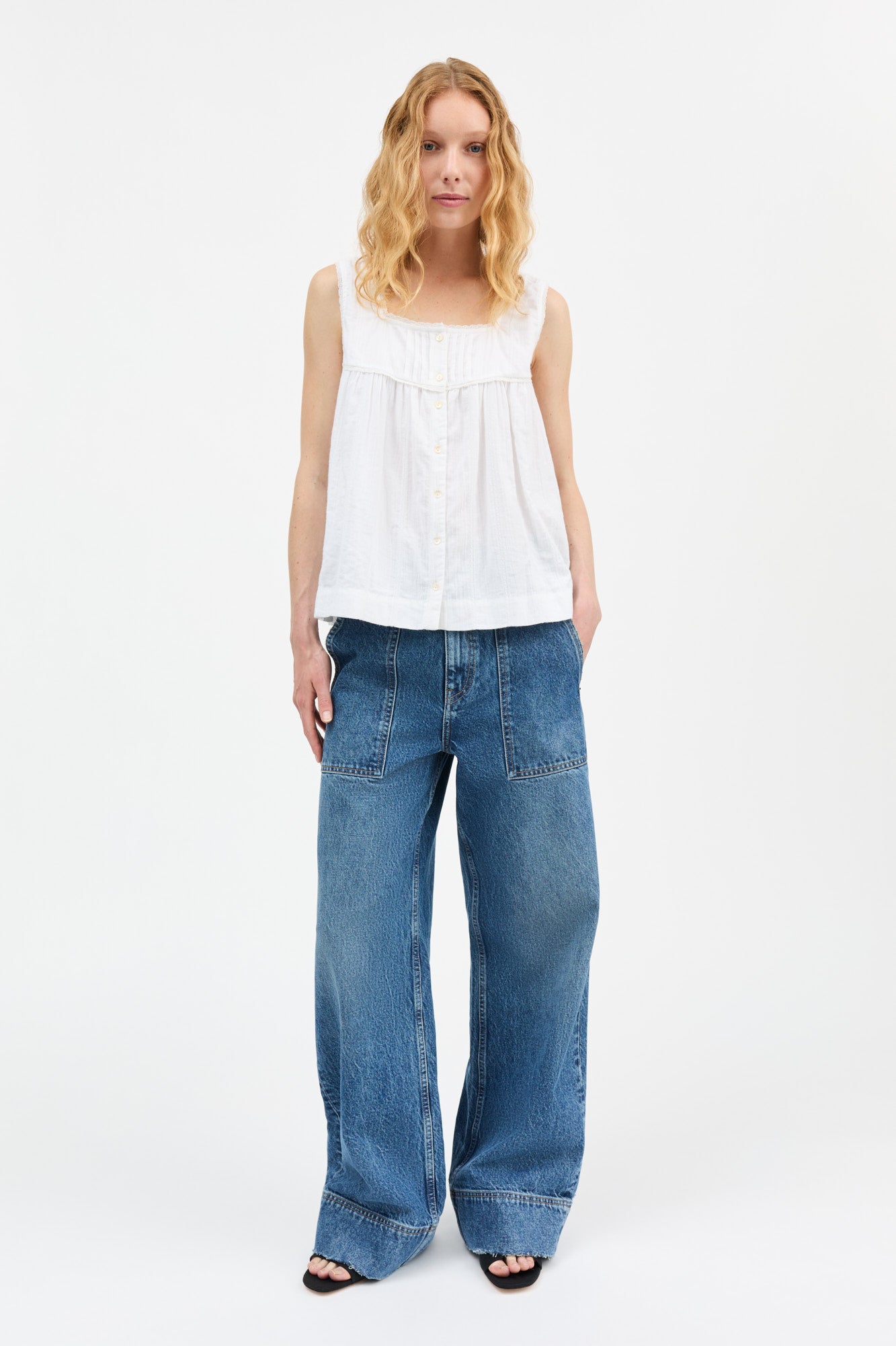 Clea Top | Optic white