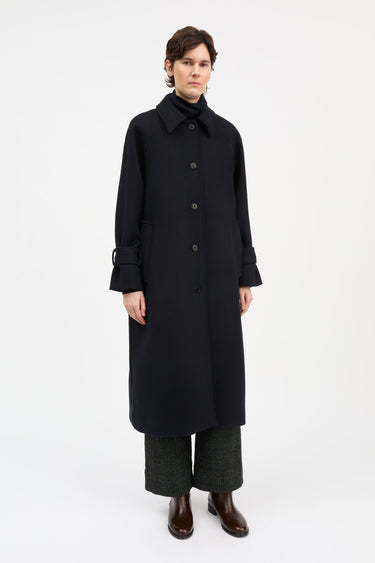 Macy Coat | Dark Navy