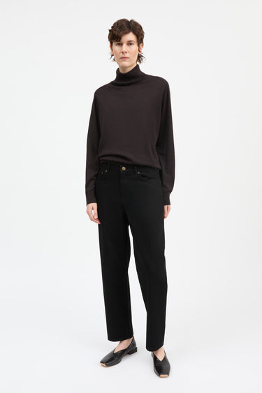 Allison Cropped Jeans | Black