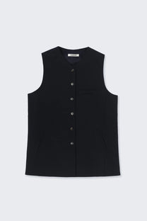 Tailored Vest | Navy