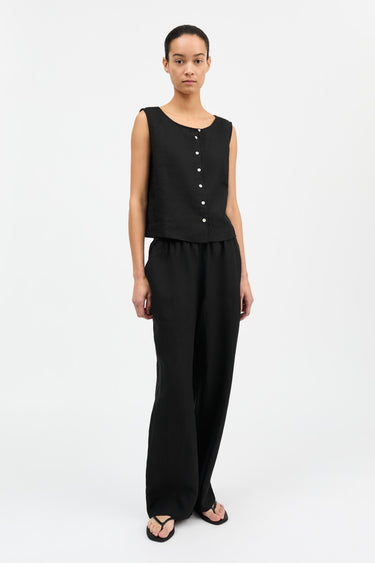 Vetiver Top | Black
