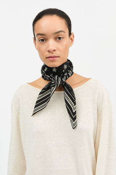 Skall Classic Scarf | Black 90x90