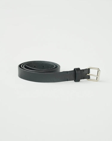 Narrow Tärnsjö Leather Belt | Black
