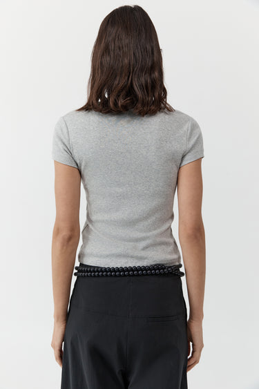 Organic Cotton Baby Tee | Grey Marle