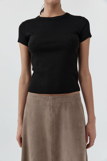 Organic Cotton Baby Tee | Jet Black