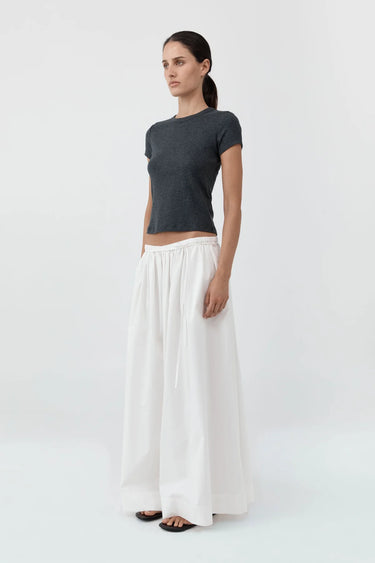 Organic Cotton Baby Tee | Charcoal Melange
