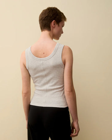 Hillie Tank | Heather Grey
