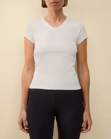 Jill Baby Tee | White
