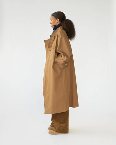 Water Resistant Coat in Tobacco