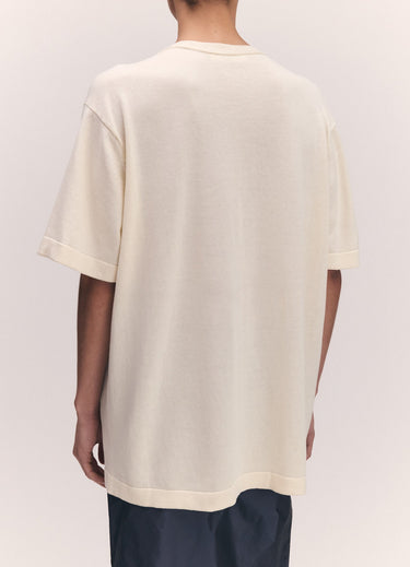 Slouchy Short Sleeve T-Shirt | Ecru