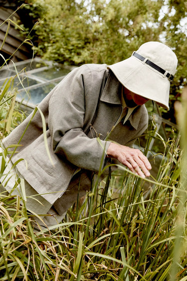British Gabardine Sun Hat | Beige