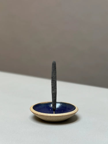 Stoneware Incense Holder | Blue