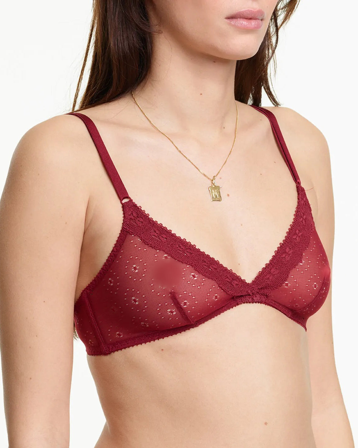 Alexandra Soft Bra | Burgundy