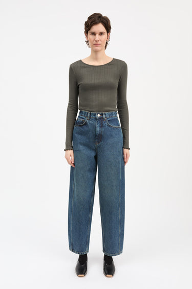 Edie Blouse | Dark Green
