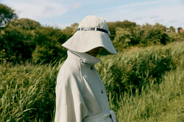British Gabardine Sun Hat | Beige