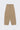 Cotton Curved Pants | Camel