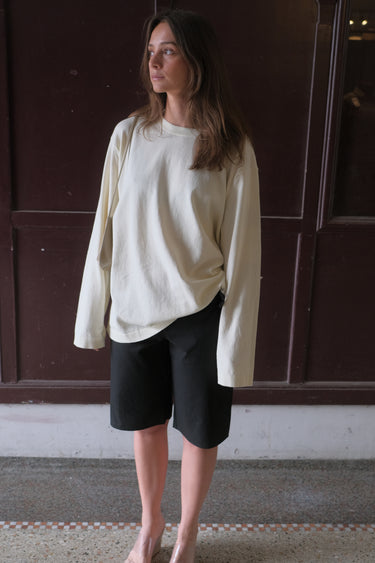 Long Sleeve Tee | Ecru