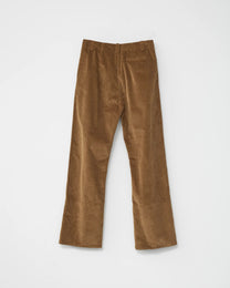 Corduroy Box Trousers | Cognac