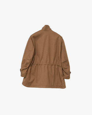 Water Resistant Parka in Tobacco