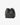 Full Grain Leather Bucket Bag in Black