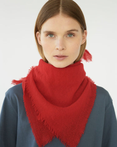 Cashmere Scarf | Red
