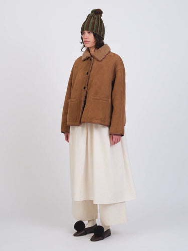 Suede Avis Jacket | Tan