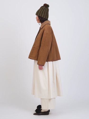Suede Avis Jacket | Tan