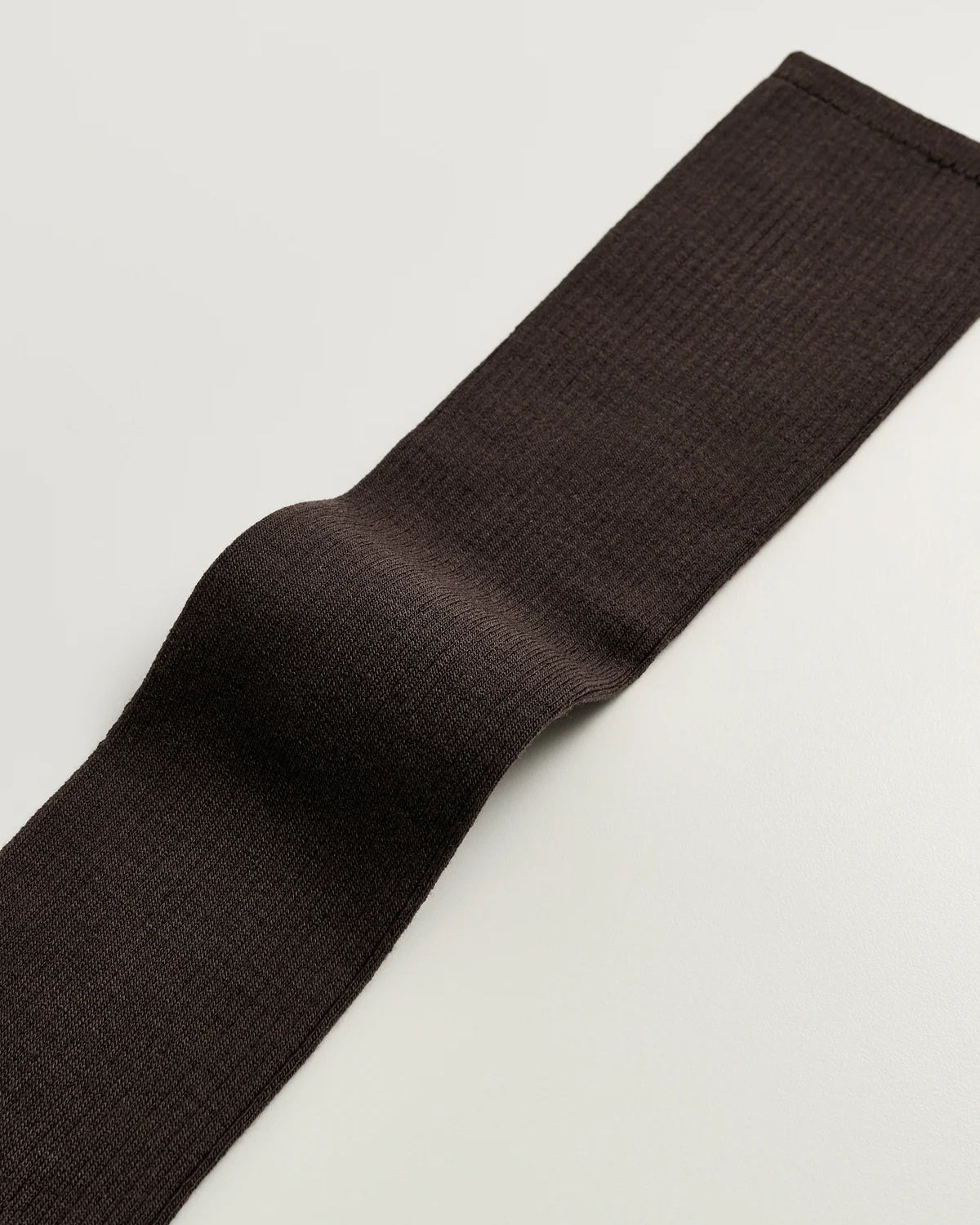 Wool Knee Socks | Brown