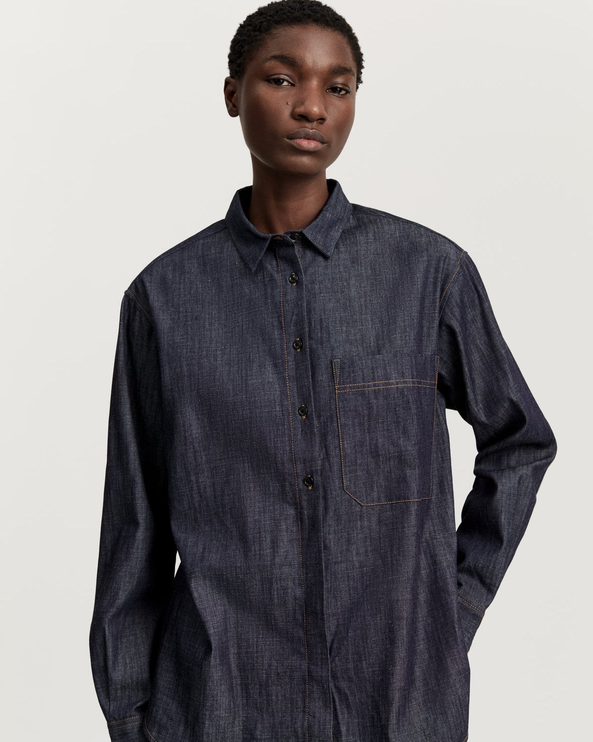 Lynette Shirt Denim | Classic Denim