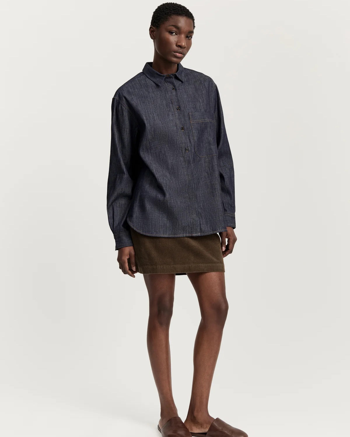 Lynette Shirt Denim | Classic Denim