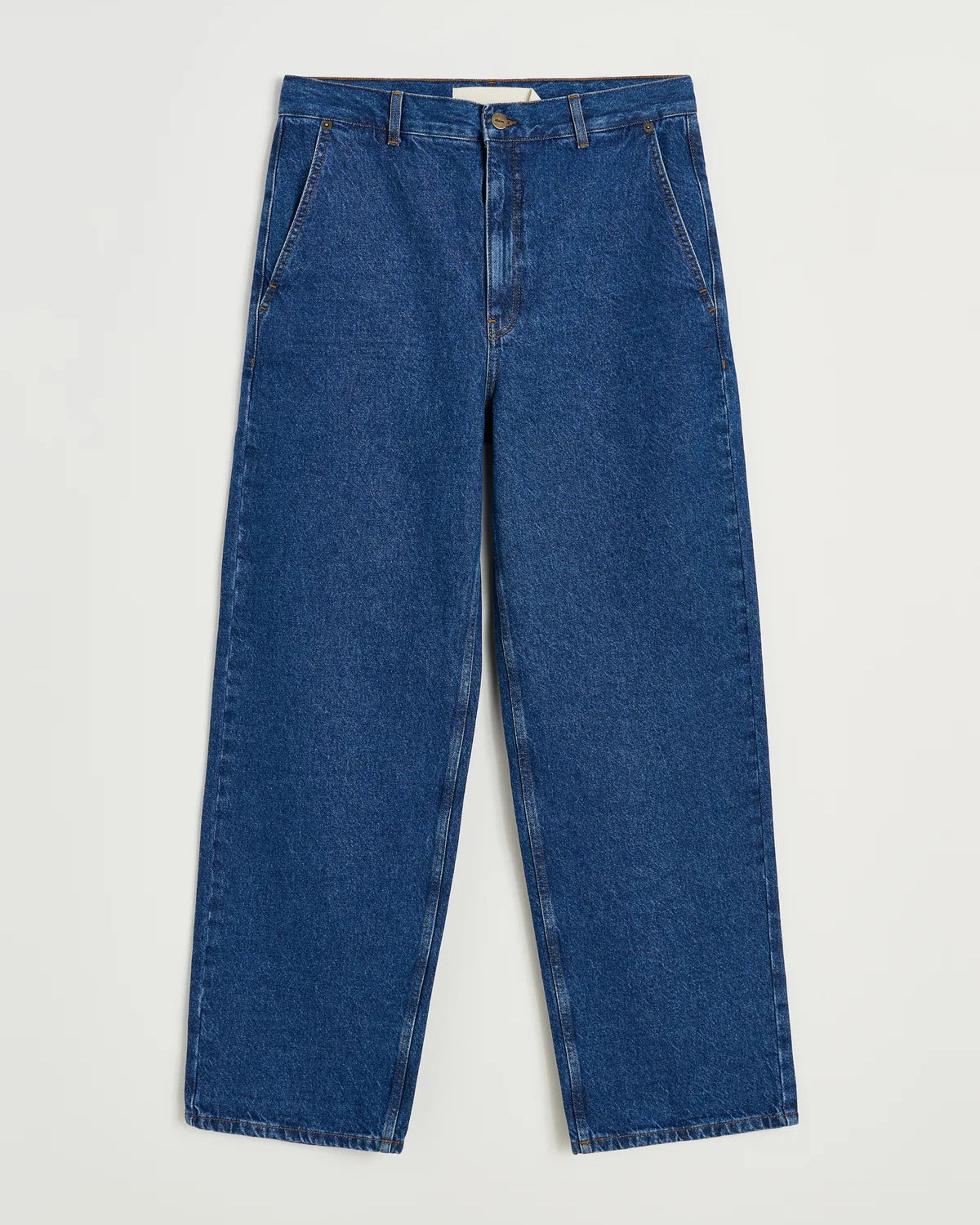 Carlo Midwaist Wide Jeans | Mid Blue