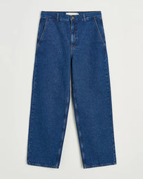 Carlo Midwaist Wide Jeans | Mid Blue