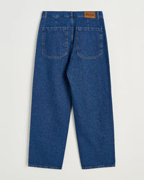 Carlo Midwaist Wide Jeans | Mid Blue