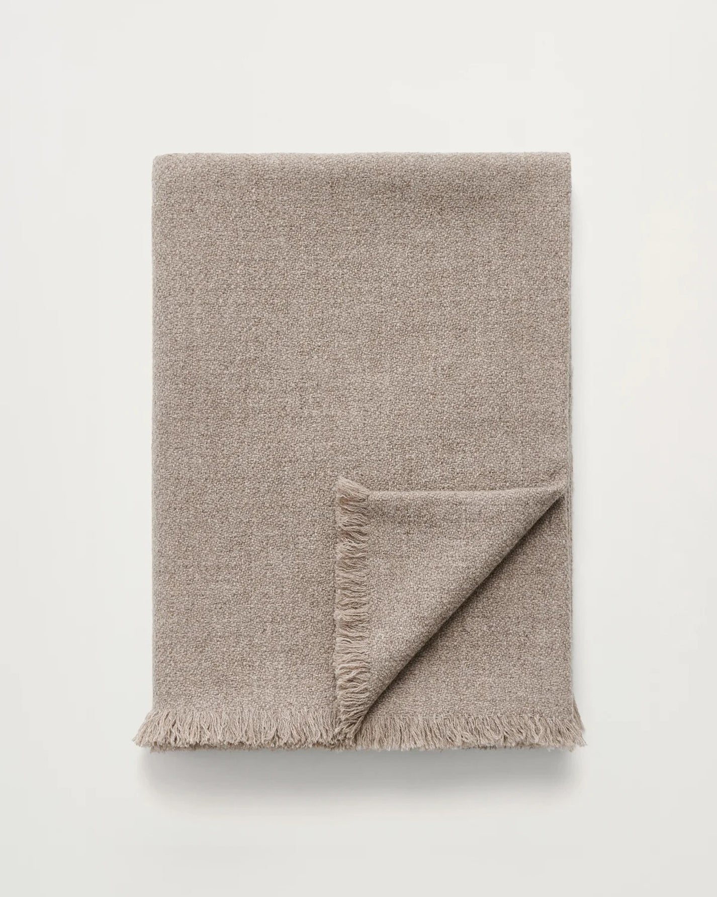 Haya Wool Throw | Pure Soil