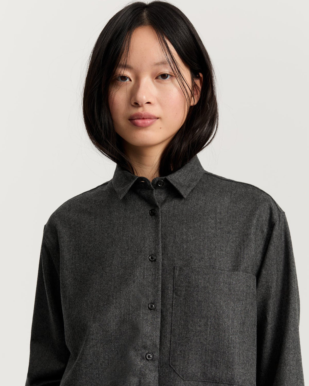 Lynette Shirt | Dark Grey