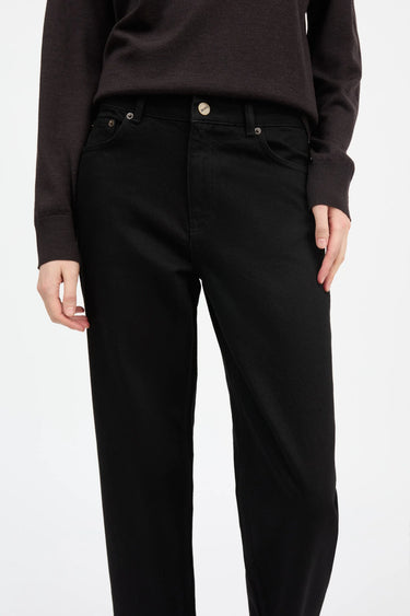Allison Cropped Jeans | Black