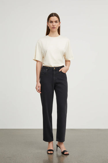 Andy Oversized Tee | Light Cream