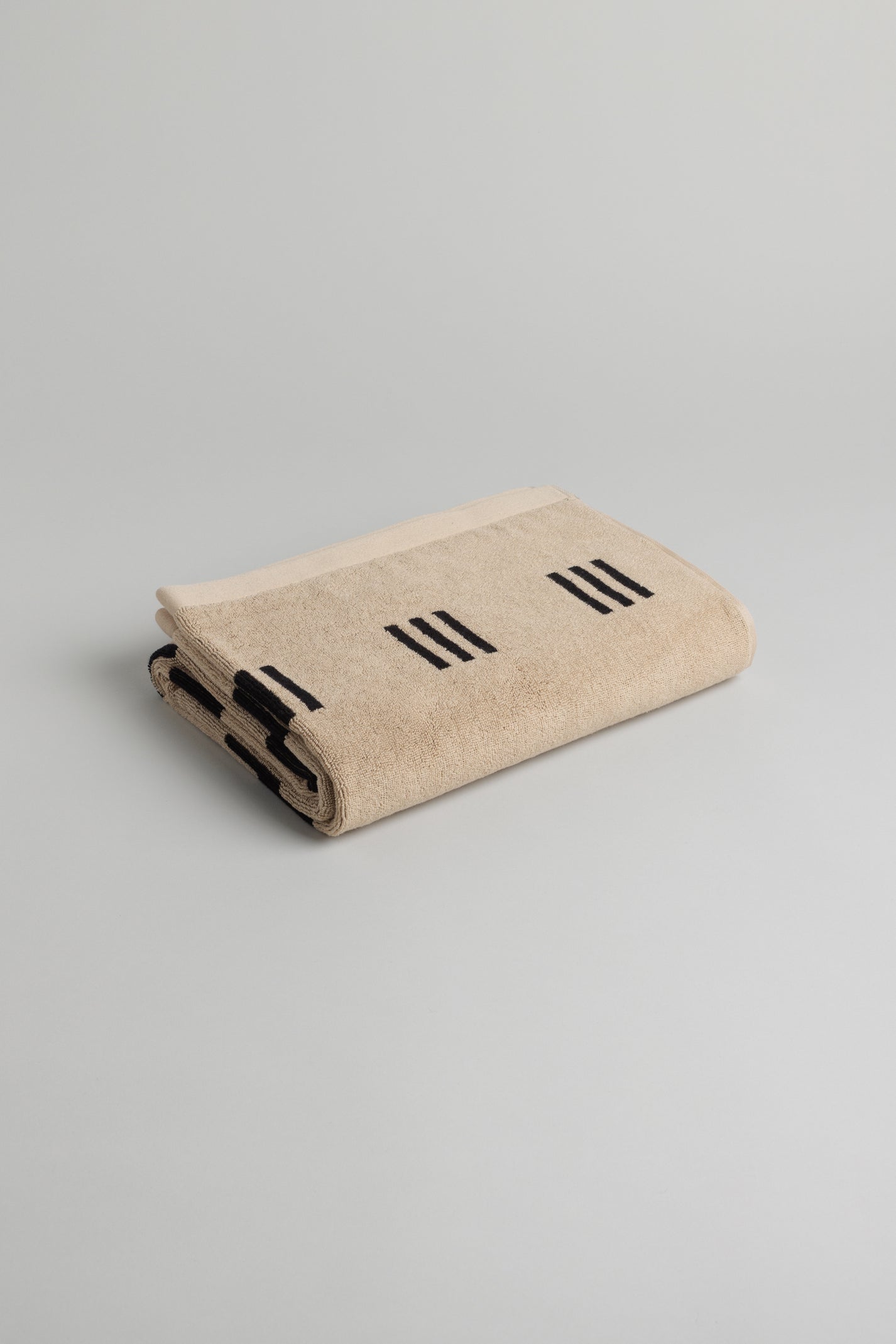 Claremont Bath Towel | Sand &amp; Noir
