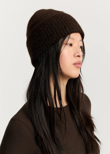 Baby Beanie llama | Pure Chocolate 